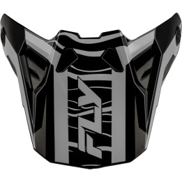 Visière FLY RACING Formula CP Charge - noir/gris/Light Grey