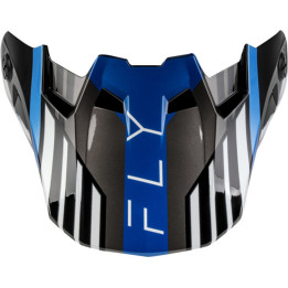 Visière FLY RACING Formula CC Strike - noir/bleu/gris/blanc
