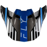 Visière FLY RACING Formula CC Strike - noir/bleu/gris/blanc