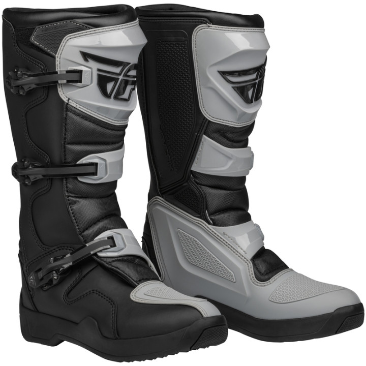 Bottes FLY RACING Maverik LT - gris/noir | Oxmoto