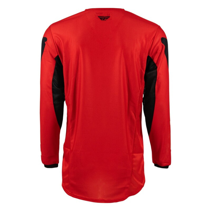 Maillot FLY RACING Kinetic Mesh - rouge/noir/blanc | Oxmoto