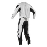 Maillot FLY RACING Kinetic Mesh - blanc/noir | Oxmoto