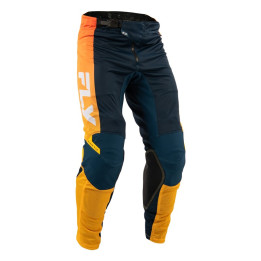 Pantalon FLY RACING Kinetic Mesh - navy/orange | Oxmoto