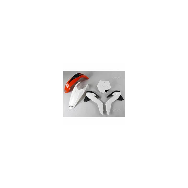 Kit plastique UFO origine (2017) orange/blanc/noir KTM SX85