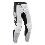 Pantalon FLY RACING Kinetic Mesh - blanc/noir | Oxmoto