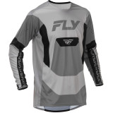 Maillot FLY RACING Lite - gris/noir | Oxmoto