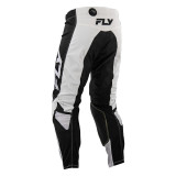 Pantalon FLY RACING Kinetic Mesh - blanc/noir | Oxmoto
