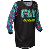 Maillot enfant FLY RACING Kinetic Mutant - noir/multi