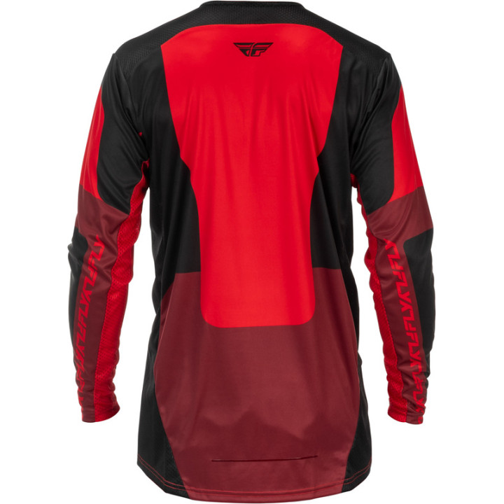 Maillot FLY RACING Lite - rouge/noir | Oxmoto