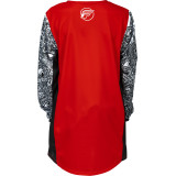 Maillot enfant FLY RACING Kinetic Mutant - rouge/noir/blanc