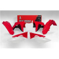 Kit plastique Racetech couleur origine (2017) rouge/noir/blanc Honda CRF450R