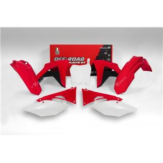 Kit plastique Racetech couleur origine (2017) rouge/noir/blanc Honda CRF450RX