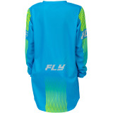 Maillot enfant FLY RACING F-16 - bleu/jaune | Oxmoto