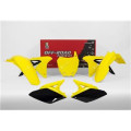 Kit plastique Racetech couleur origine (2017) jaune/noir Suzuki RM-Z250