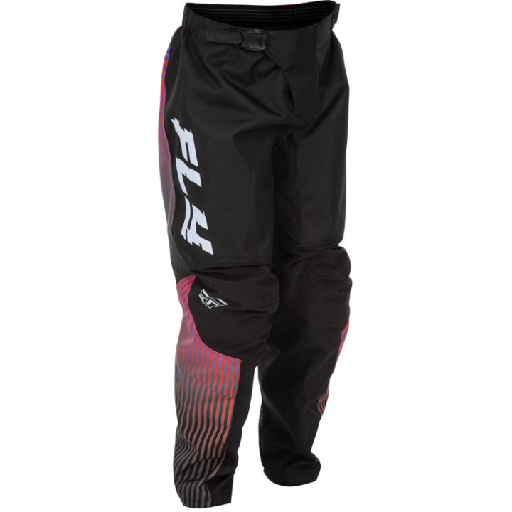 Maillot enfant FLY RACING F-16 - noir/rouge/violet | Oxmoto