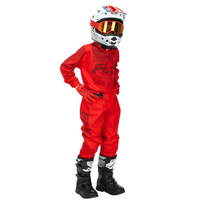 Maillot enfant FLY RACING F-16 - rouge | Oxmoto