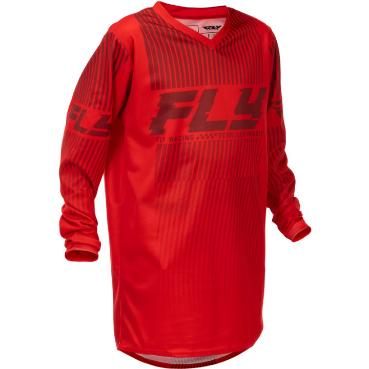 Maillot enfant FLY RACING F-16 - rouge | Oxmoto