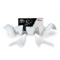 Kit plastique Racetech couleur origine (2017) blanc Husqvarna