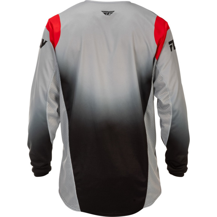Maillot FLY RACING Kinetic DBK Special Edition - gris/noir/rouge