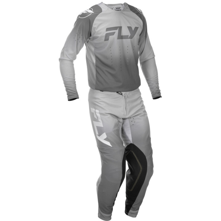 Maillot FLY RACING Evolution DST - blanc/gris | Oxmoto