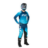 Maillot FLY RACING Evolution DST - bleu/blanc | Oxmoto