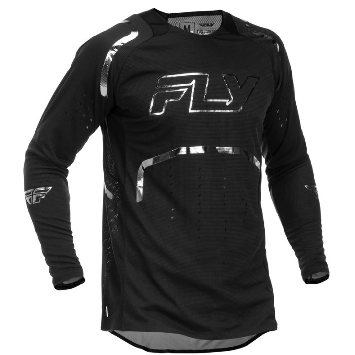 Maillot FLY RACING Evolution DST Spark Special Edition - noir/argent