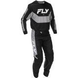 Maillot FLY RACING Kinetic - noir/gris | Oxmoto