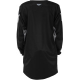 Maillot enfant FLY RACING Kinetic - noir/gris | Oxmoto