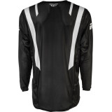 Maillot FLY RACING Kinetic Mesh DBK - noir/blanc | Oxmoto