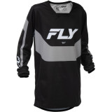 Maillot enfant FLY RACING Kinetic - noir/gris | Oxmoto