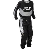Maillot enfant FLY RACING Kinetic - noir/gris | Oxmoto