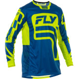 Maillot FLY RACING Lite L.E. Lancer - Navy/Hi-Vis | Oxmoto