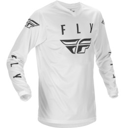 Maillot enfant FLY RACING Universal - blanc | Oxmoto