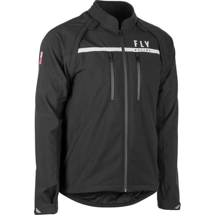 Veste FLY RACING Patrol Softshell - noir | Oxmoto
