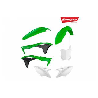 Kit plastiques Polisport (2017) Kawasaki kx250f | Oxmoto