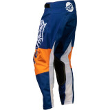 Pantalon FLY RACING Kinetic Khaos Blanc/Navy/Orange Enfant