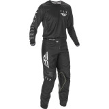 Pantalon FLY RACING Kinetic K121 2021 Noir/Blanc Enfant