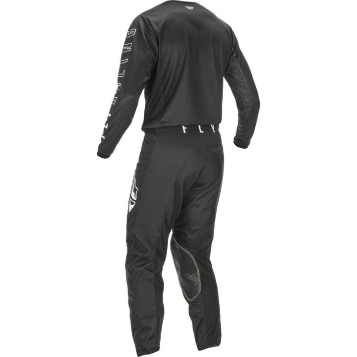 Pantalon FLY RACING Kinetic K121 2021 Noir/Blanc Enfant