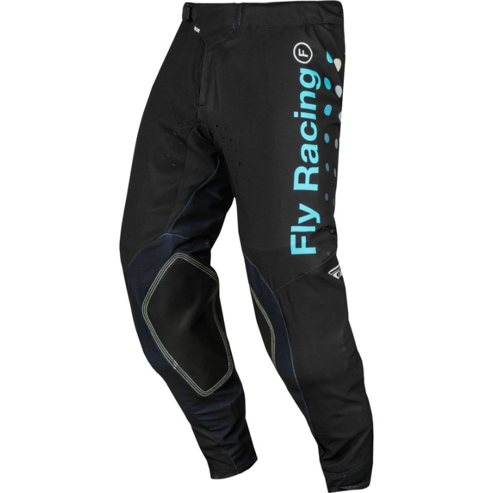 Pantalon FLY RACING Evolution DST Strobe - S.E. Strobe Black/Electric Blue