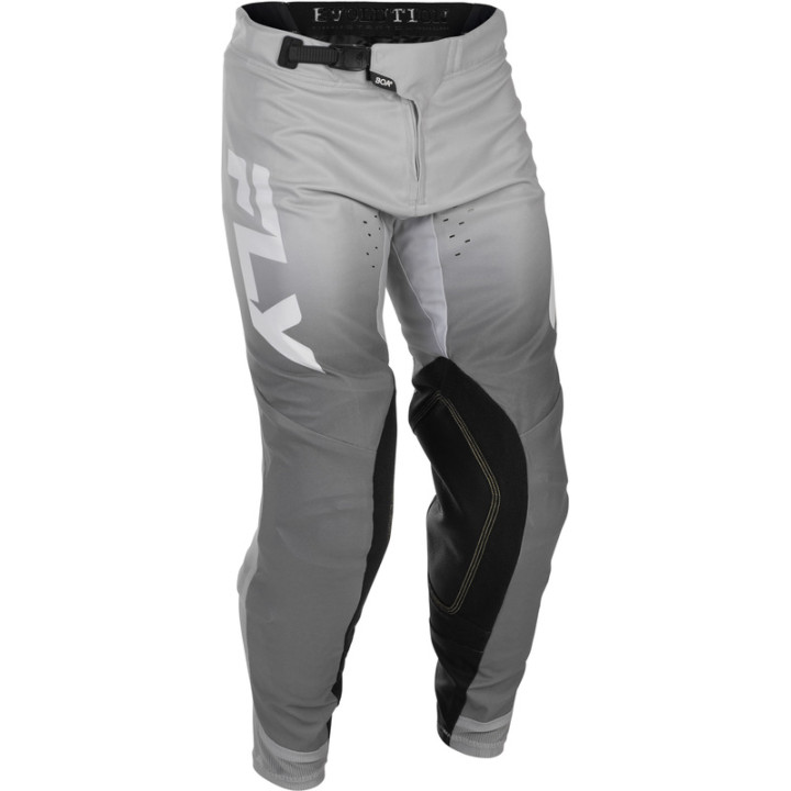 Pantalon FLY RACING Evolution DST - blanc/gris | Oxmoto