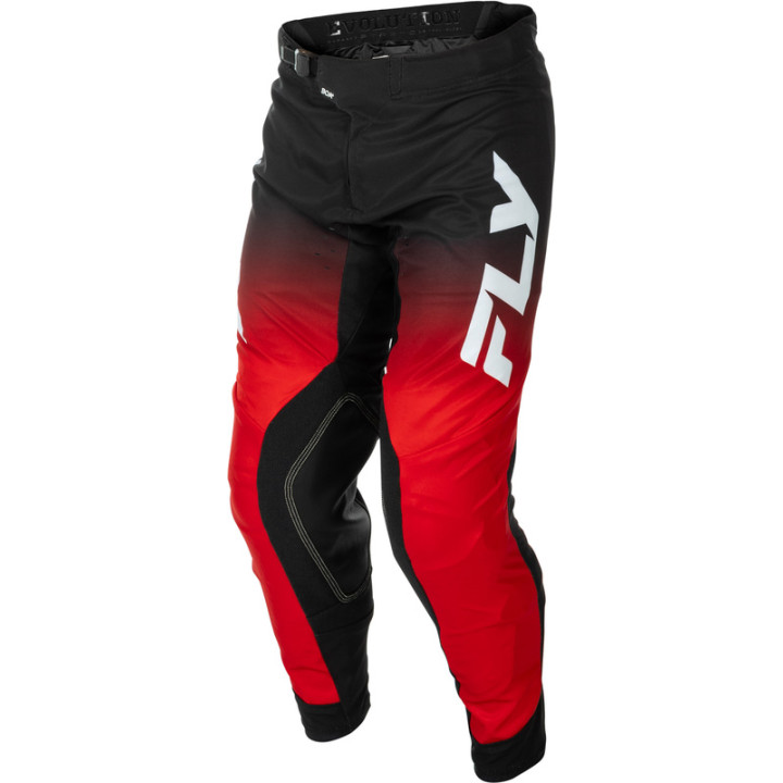 Pantalon FLY RACING Evolution DST - rouge/noir/blanc