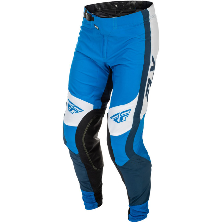 Pantalon FLY RACING Lite - bleu/blanc | Oxmoto