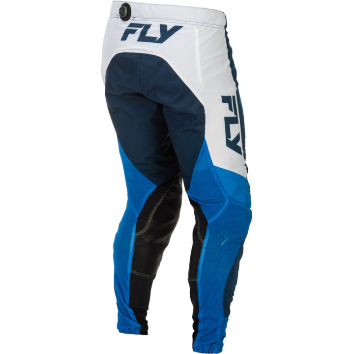 Pantalon FLY RACING Lite - bleu/blanc | Oxmoto