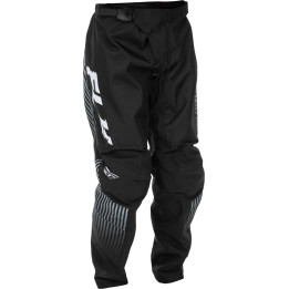 Pantalon enfant FLY RACING F-16 - noir/blanc | Oxmoto