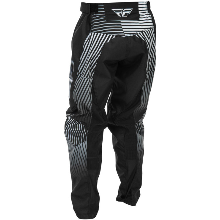 Pantalon enfant FLY RACING F-16 - noir/blanc | Oxmoto