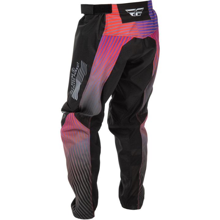 Pantalon enfant FLY RACING F-16 - noir/rouge/violet | Oxmoto
