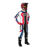 Pantalon FLY RACING Lite Glory Special Edition - rouge/blanc/bleu