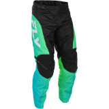 Pantalon FLY RACING F-16 - Aqua/noir/blanc | Oxmoto