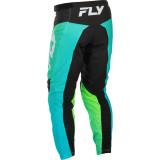 Pantalon FLY RACING F-16 - Aqua/noir/blanc | Oxmoto
