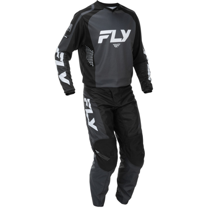 Pantalon FLY RACING F-16 - noir/blanc | Oxmoto